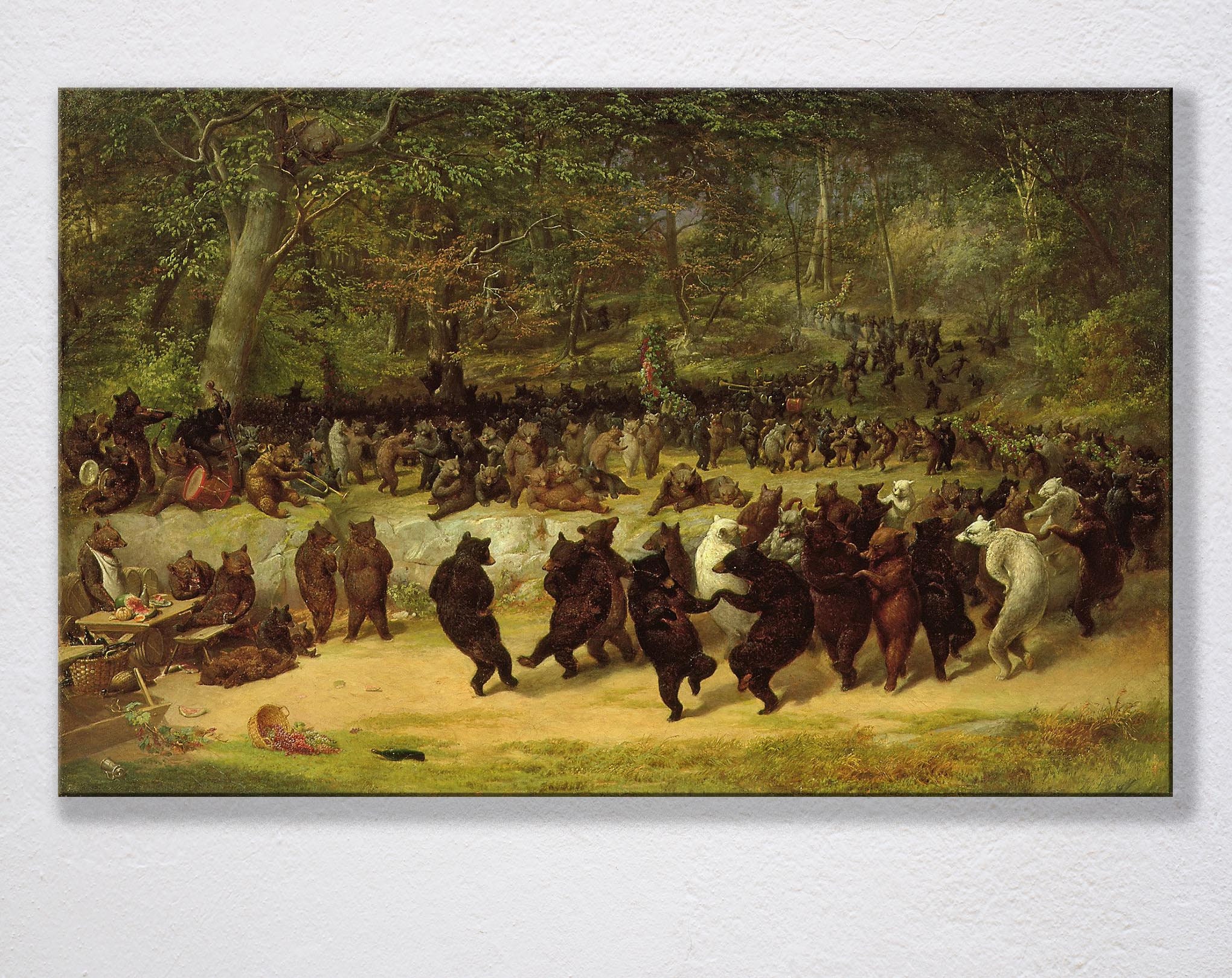 The Bear Dance by William Holbrook - Etsy