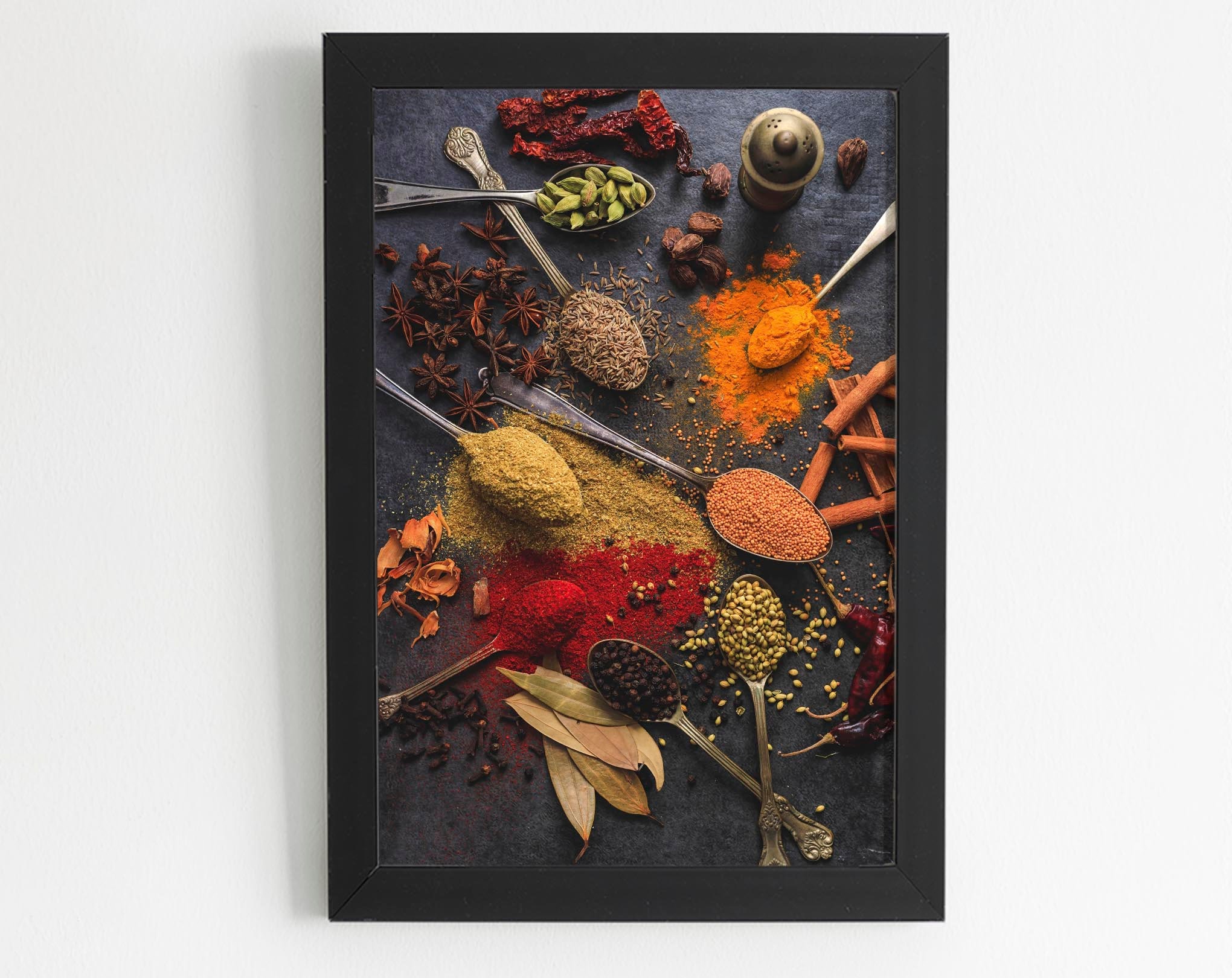 Kitchen Spices Printable Art Instant Download Printable Wall Etsy