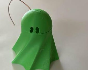Green Ghost EMF Detector, Paranormal Investigation Tool, 3D Printed (1 piece)