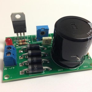 3 Amp Power Supply Adjustable LM350T Kit  ( #5400)