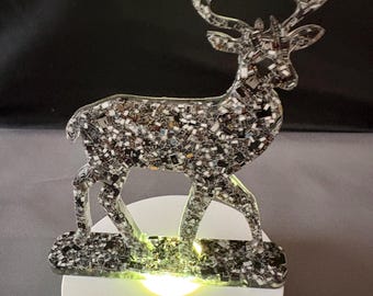 Deer Hunting Bookshelf Décor -Handmade Deer Figurine