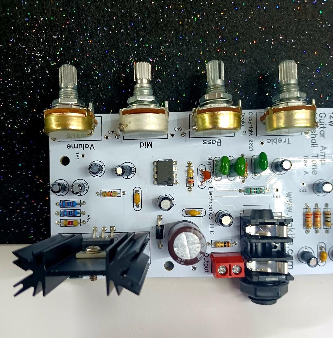 14Watt Guitar Amplifier Kit with Marshall Tone Stack 9283 Etsy