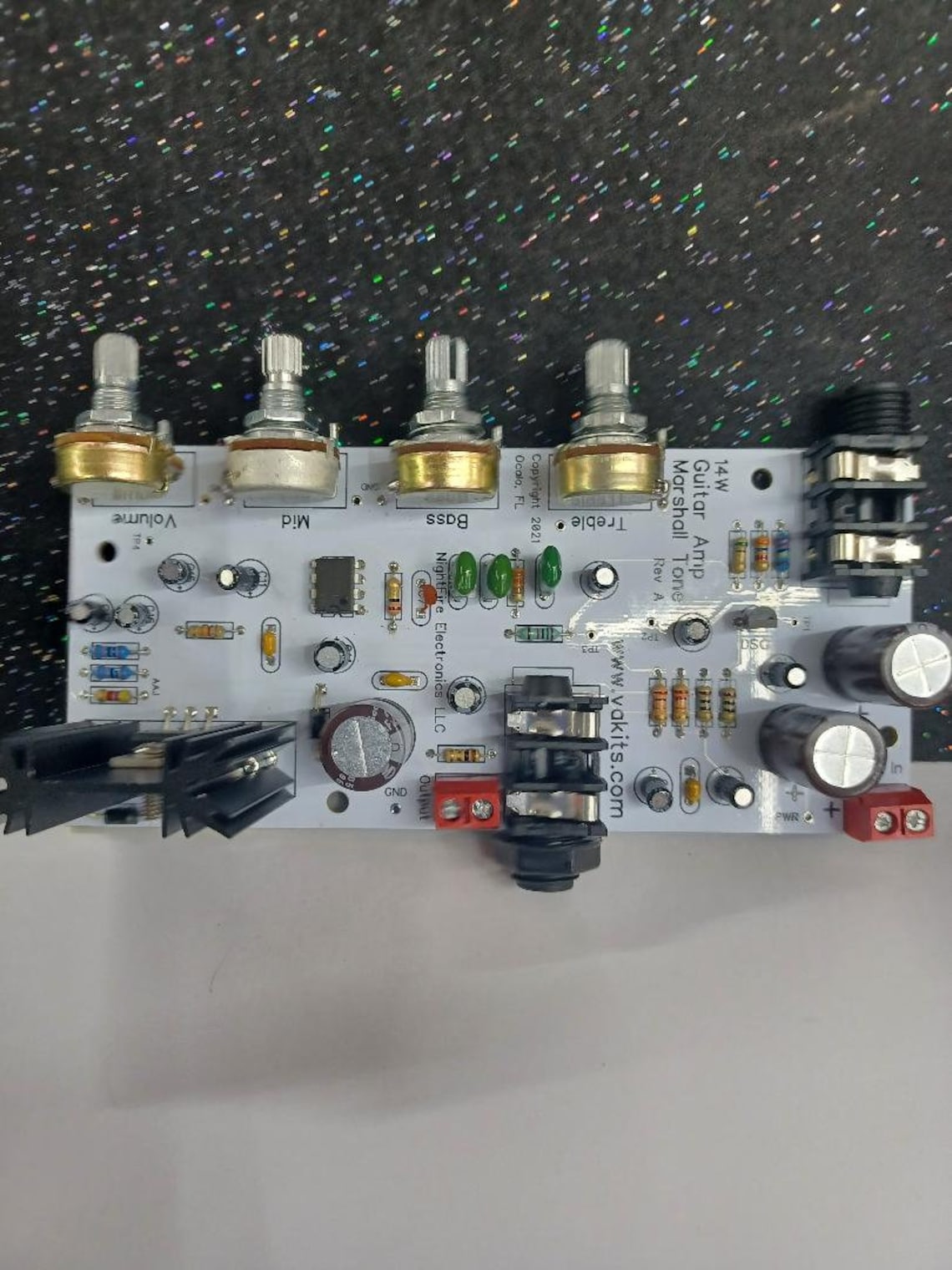 14Watt Guitar Amplifier Kit with Marshall Tone Stack 9283 Etsy