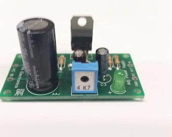 Adjustable Power Supply Kit - LM317 T (#1725)