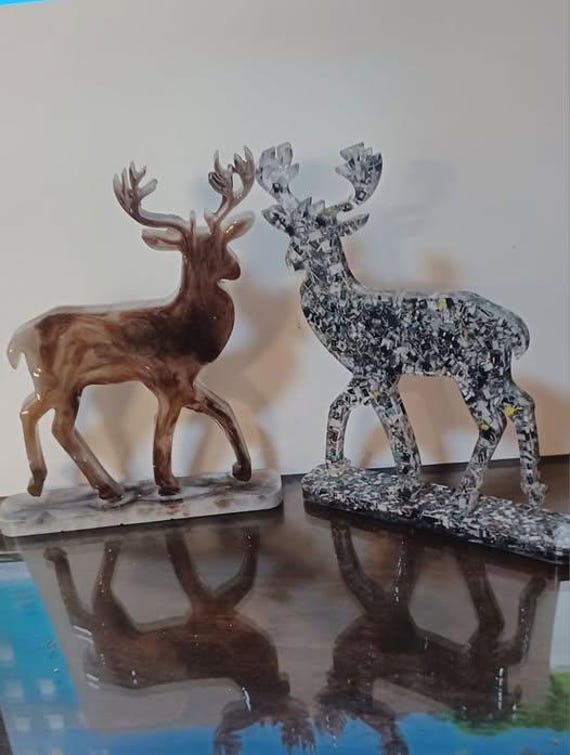 Deer Figurine Buck Stag,