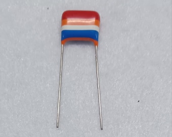 Bag of 50 Tropical Fish Capacitors, Vintage Capacitors,  .022uf, Guitar amps