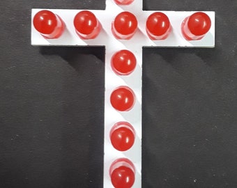 Led Cross Crucifix one  (pre assembled)