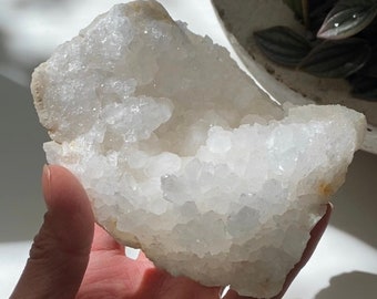 Clear Quartz Geode Cluster 670g