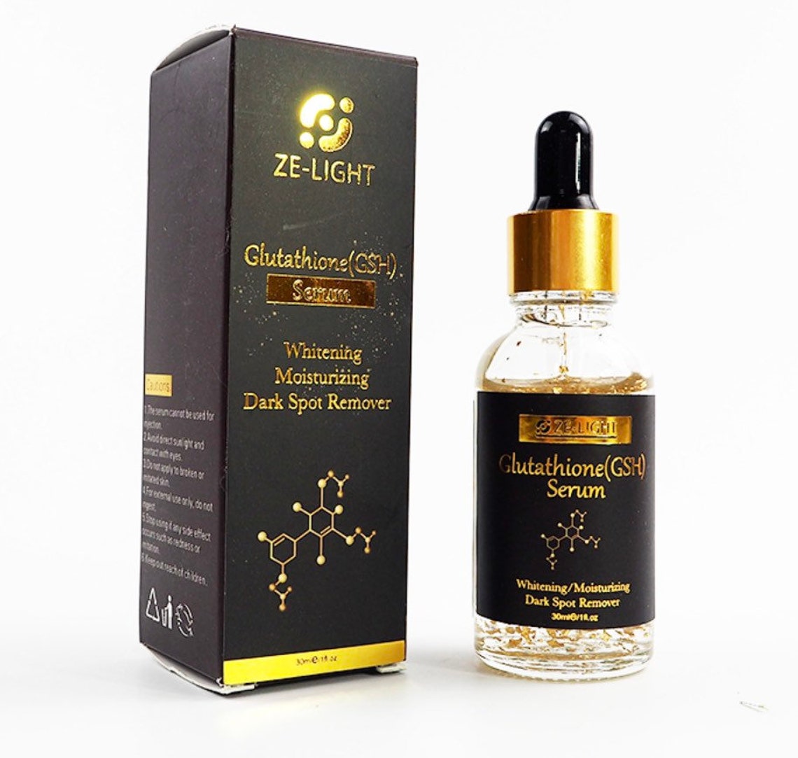ZeLight 24k Gold Glutathione Face Serum Etsy