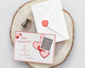 Valentine Card Printable. Printable Valentine Cards. Digital Download. Instant Download.