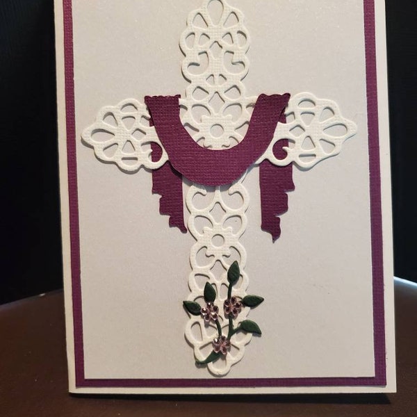 The Lord has Risen~ Easter~ Handmade~ Easter card