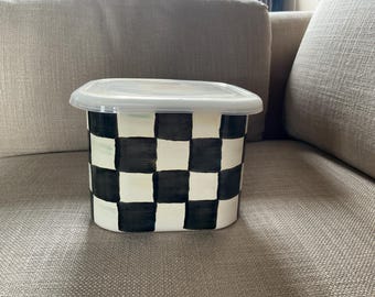 Mackenzie-Childs Vintage Large Storage Container