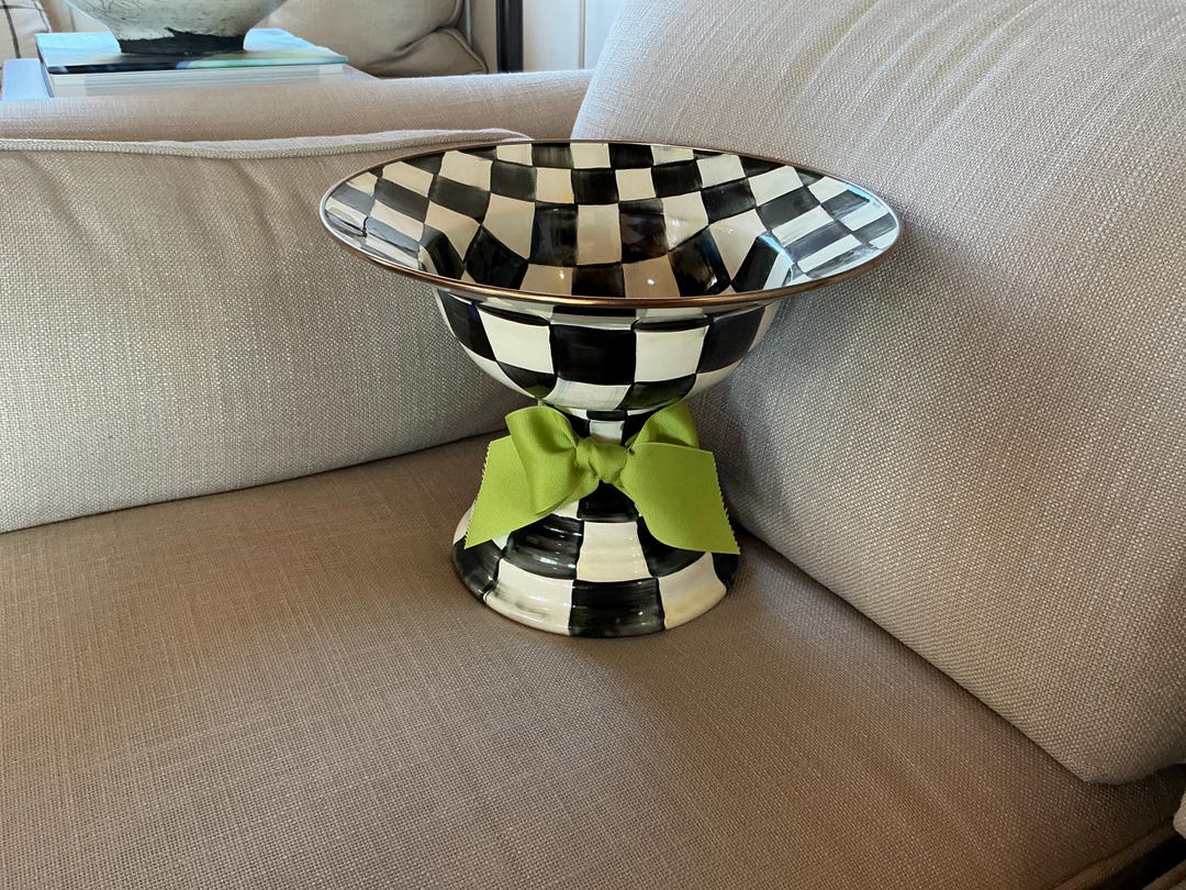 Mackenzie Childs Compote Courtly Check Large Bowl main image 0