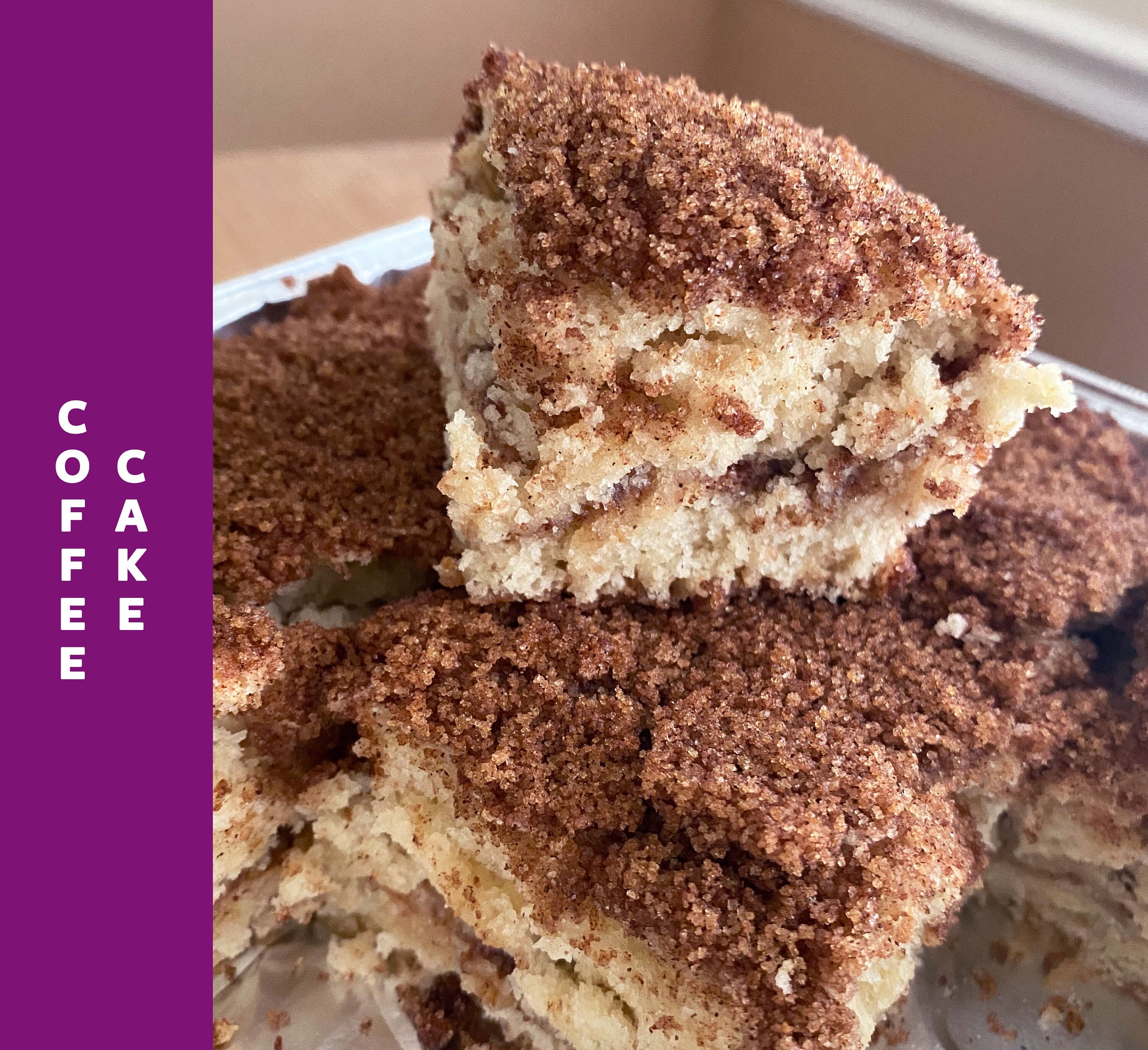 Cinnamon Coffee Cake Vegan Etsy