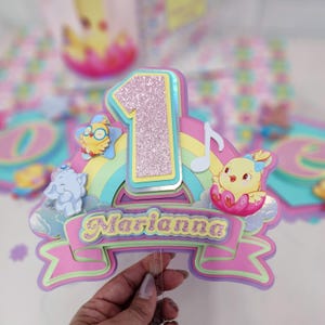 CANTICOS  Cake Topper/Canticos/party decorations/Canticos Birthday Party/Canticos Decorations/Canticos Party/Cake Decorations table