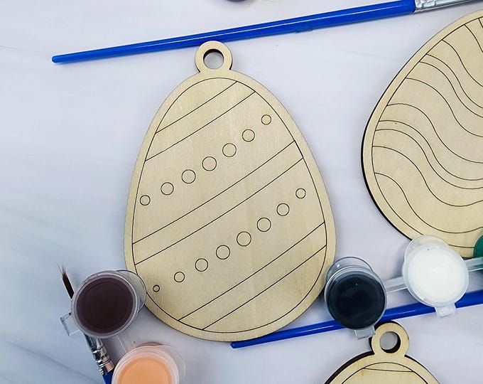 Paint-Your-Own Easter Egg Kit –DIY Craft for Kids | Classroom Gifts | Easter Basket Fillers