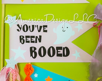 Halloween Pennant Flag Printable / HALLOWEEN  Flags/ Instant printable HALLOWEEN Pennant flags/Digital File/Printable