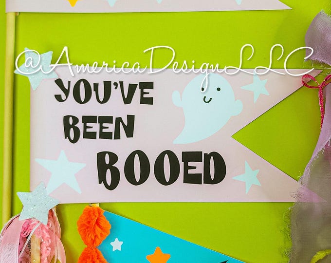 Halloween Pennant Flags Printable: 34 Piece Set (Digital File)