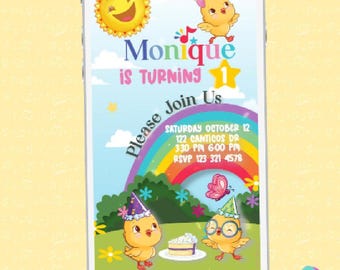 Canticos Birthday Video Invitation: Animated Digital Party Invite