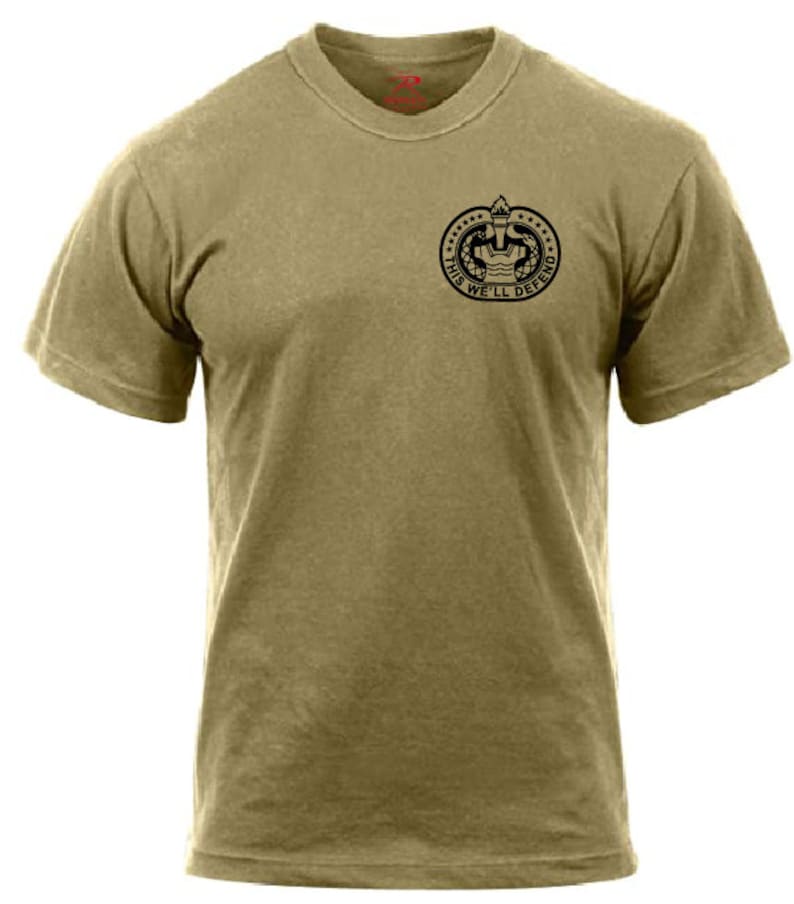 Drill Sergeant DS Coyote Tan 499 Tee Custom Tshirt DS Badge - Etsy