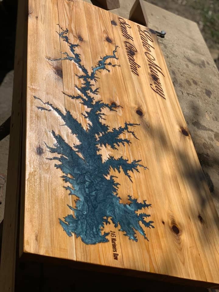 Lake Murray Wall Decor Sign Etsy