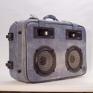 Altavoz portátil vintage con Bluetooth KoalaSound Boombox hecho a mano