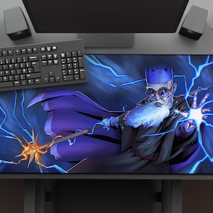 OSRS The Wise Old Man Mouse Pad: Old School Runescape Gaming Desk Mat