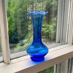 Cobalt Bud Vase