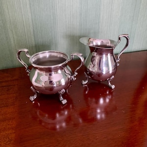 Silver Cream and Sugar