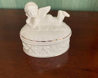 Cherub Trinket Box