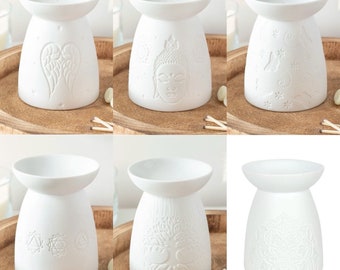 Wax Melt Burner - Ceramic tea light for oils and melts (VARIOUS DESIGNS)