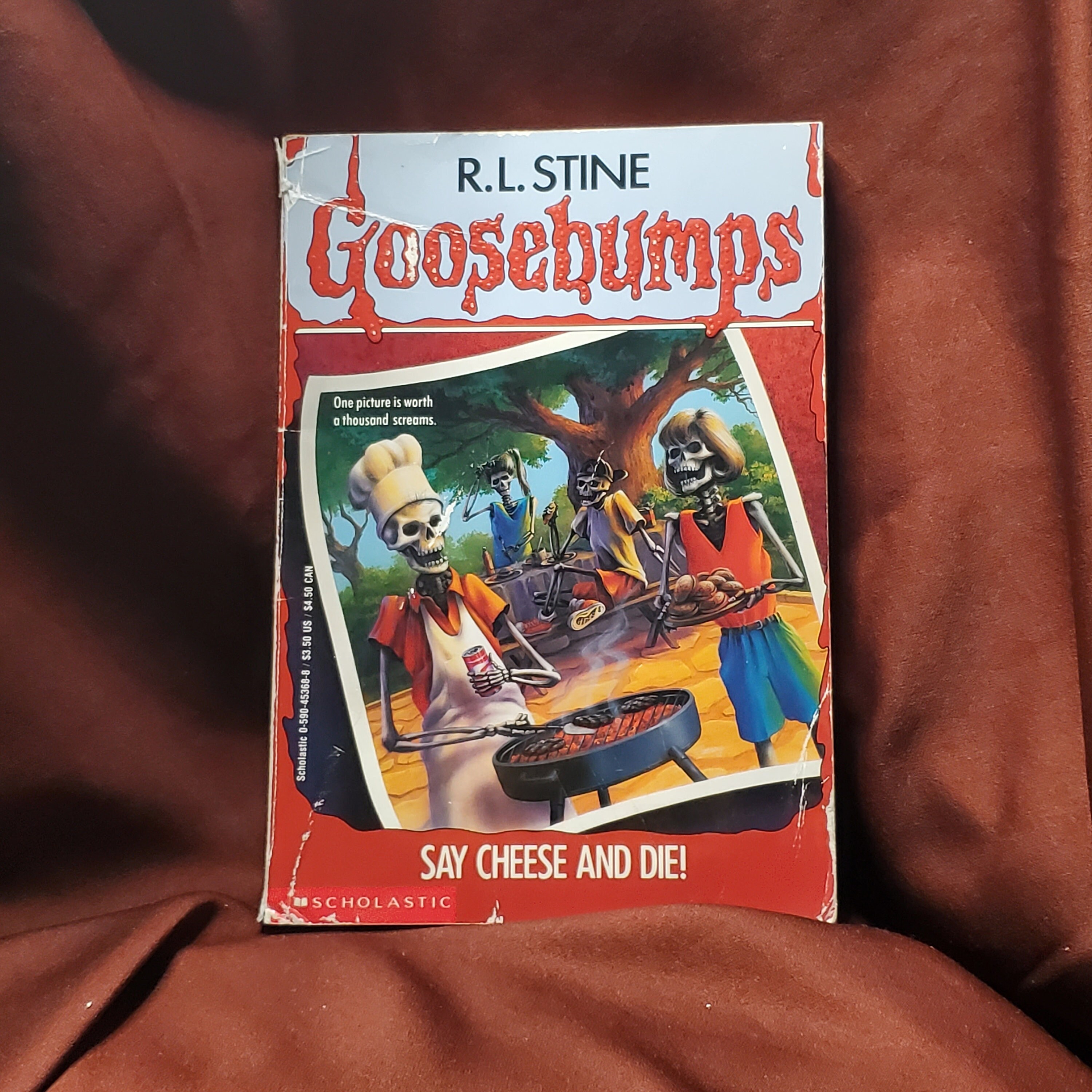 Goosebumps 4 Say Cheese and Die by R.L. Stine 1992 Etsy