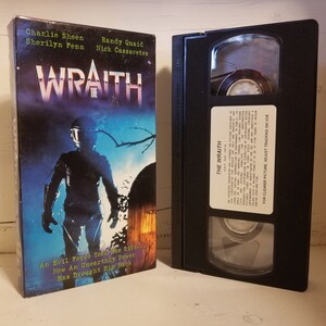 Wraith   movie Blu Ray Vhs Keychain 