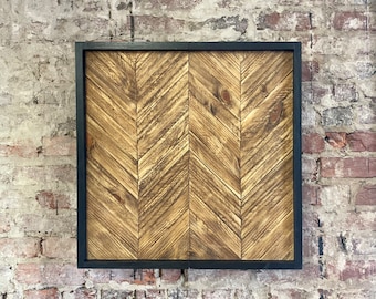 Rustic Dartboard Cabinet 24”x24” - Rustic Chevron Design- Rustic Cabinet - Gameroom Art - Wall Decor - Modern art - Modern dartboard cabinet