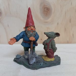 Rien Poortvliet, klassische Zwerge, Al mit Maus von Egbert 2001