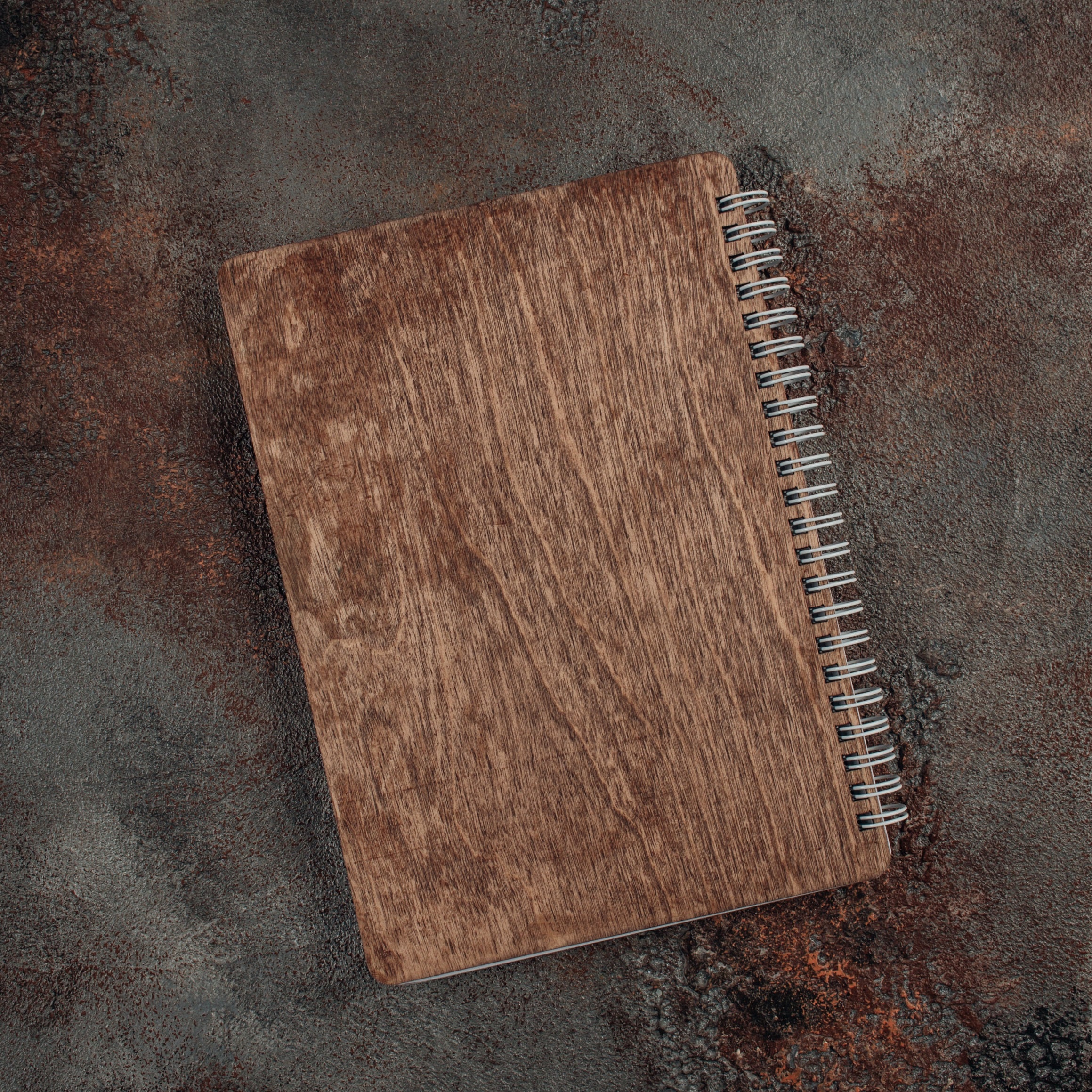 Wooden Notebook Wood Journal Engraved Handmade Writing Journal Etsy