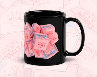 Grand Budapest Hotel Pink Mendl's Mug Wes Anderson