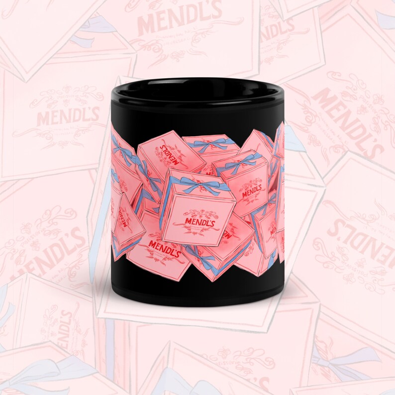 Grand Budapest Hotel Pink Mendl's Mug Wes Anderson image 3