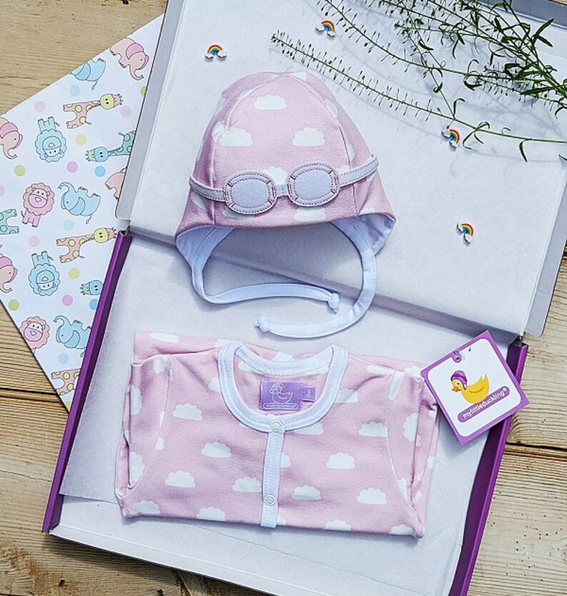 Baby Girl Gift Set Baby Girl Coming Home Outfit Newborn Baby Girl Gift Box Baby Shower Gift Baby Girl Gift Baby Girl Pink Bonnet Hat