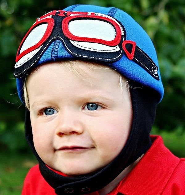 Boys Hat With Goggles Etsy UK