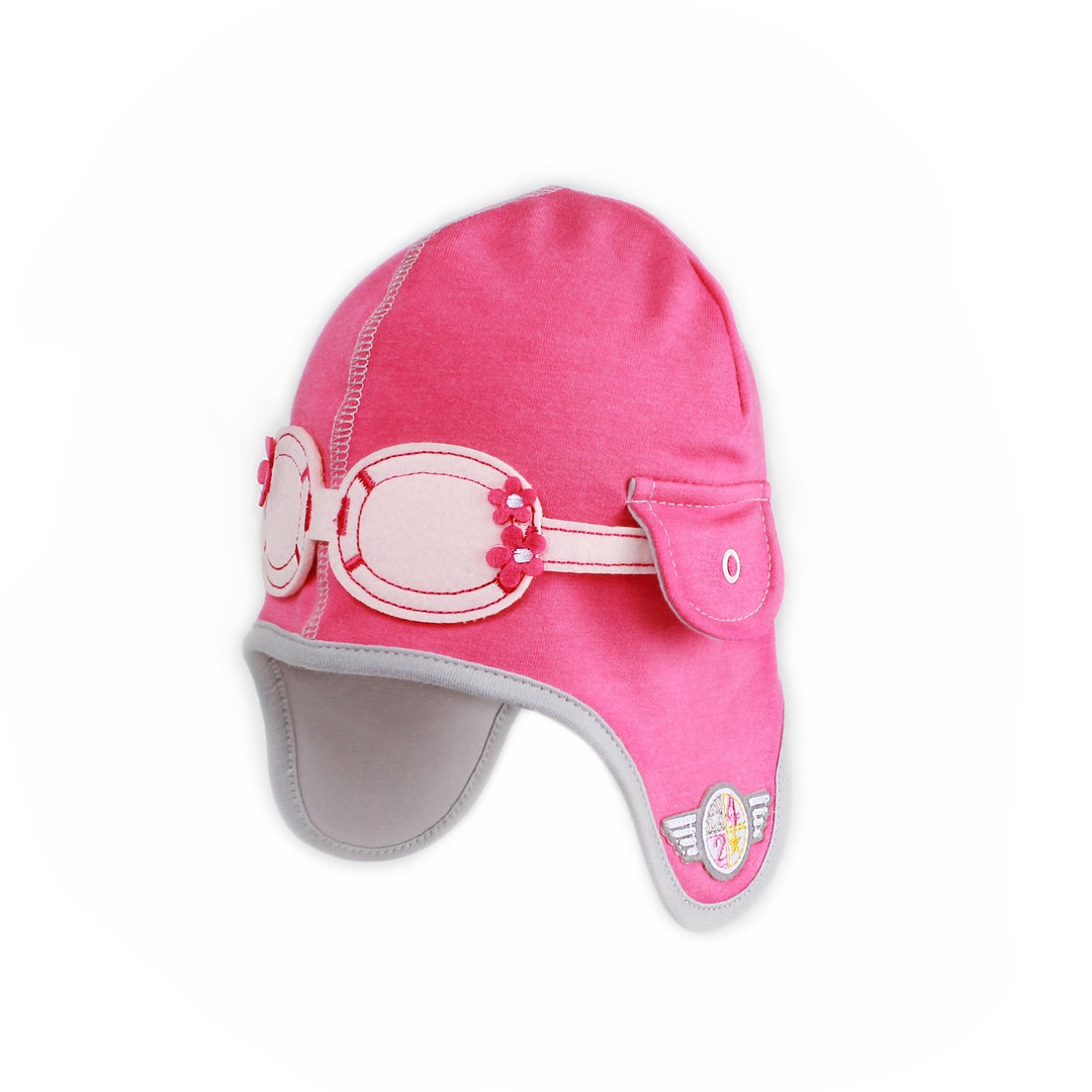 Girls Hat Aviator Hat With Goggles Etsy