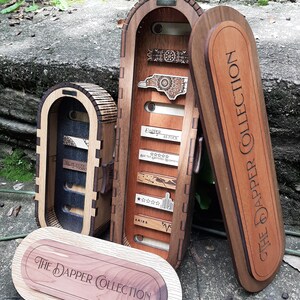 Archivos digitales para caja y alfileres de corbata magnéticos The Dapper Collection