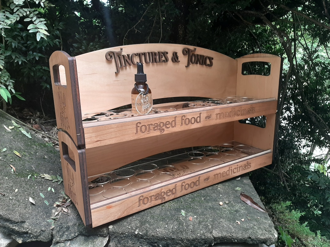 Digital Files for Tincture & Tonic Stacking Shelf Display - Etsy