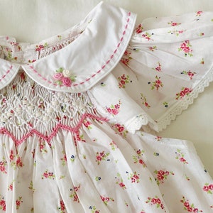Bishop Smocked Dress with Fluttery Sleeves