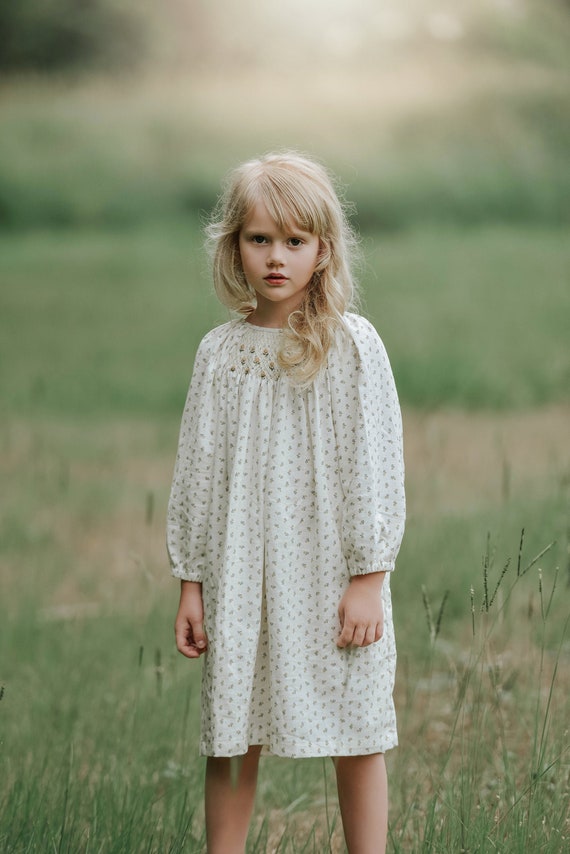 Smocked Dress margareta Etsy