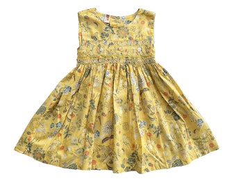 Mellow Yellow Smocked Dress