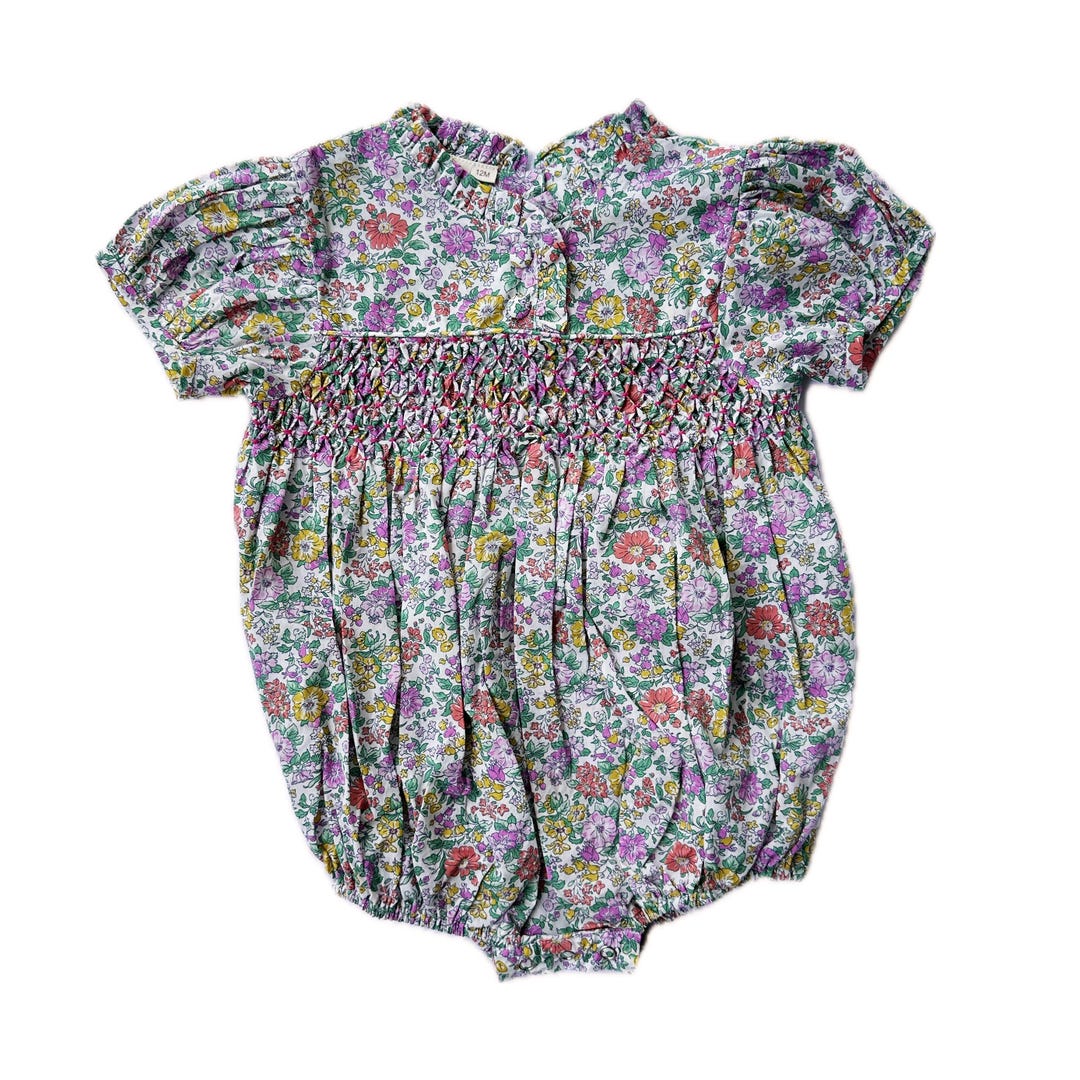 Emma Smocked Romper main image 1