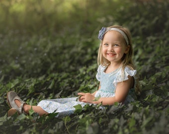 Green Floral Dress