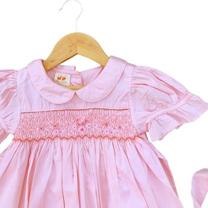 Light Pink Sweet Smocked Dress