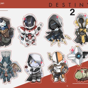DESTINY 2 | Acrylic Keychain Charms